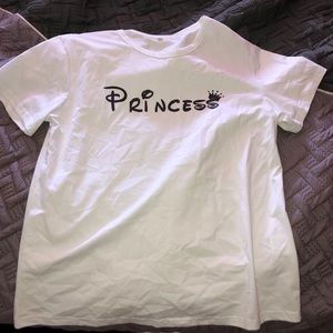 Princess Disney Font T-Shirt